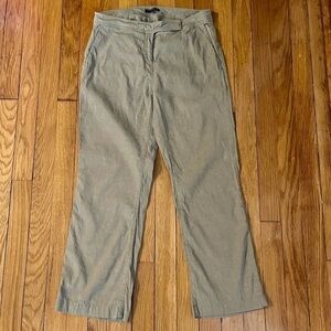 Eileen Fisher Linen Blend Ankle Pants Petite